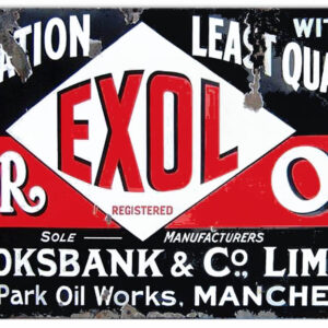 Exol Motor Oil  and Gas Brooksbanks & Co., Limited Sign