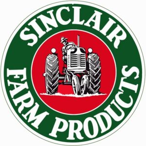 18 Inch Round Sinclair Farm Products Equipment Sign Large Format