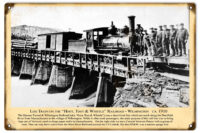 1800's Era Railroad Trestle Sign