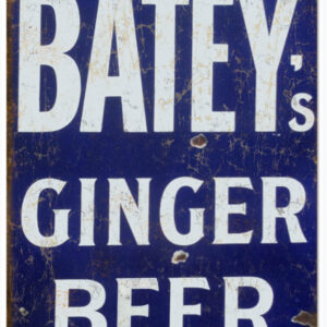 Bateys Ginger Beer Reproduction Sign 9x12