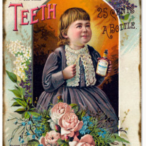 Reproduction Rubifoam For The Teeth Sign 8x14