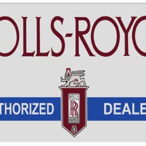 Rolls-Royce Authorized Dealer Sign