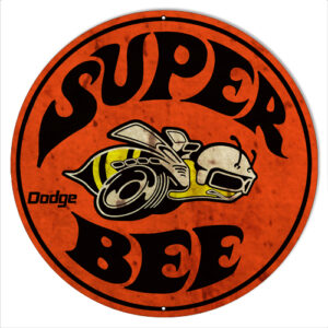 Super Bee Dodge Reproduction Motor Oil Sign 14x14