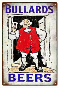 Bullard's Beer Advertisement Bar Sign Garage Art