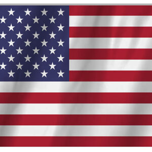 United States International Flag. 12x18