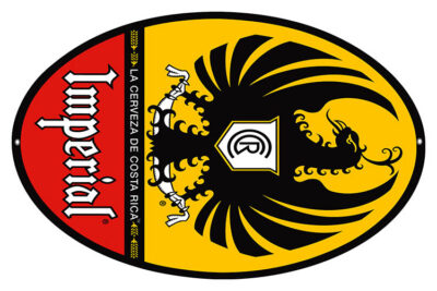 La Cerveza Imperial Beer Bar And Restaurant Sign 9"x14" Oval