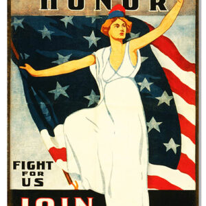 Uphold Our Honor Military Sign 12x18