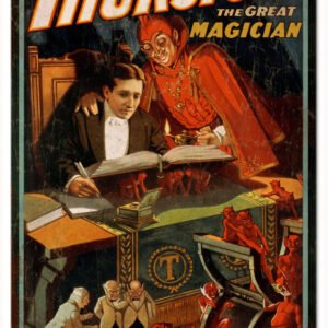 Thurston The Magician Circus Advertisement Sign