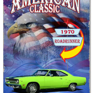 1970 Roadrunner Classic By Artist Phil Hamilton 12x18
