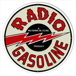 30x30 Reproduction Radio Gasoline Motor Oil Sign