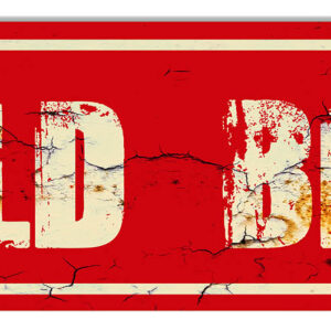 Cold Beer Reproduction Vintage Bar Metal Sign 6x18