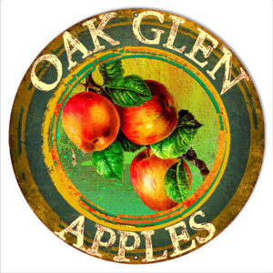 14x14 Oak Glen Apples By Artist Phil Hamilton