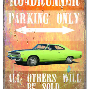 Roadrunner Parking By Artist Phil Hamilton 12x18