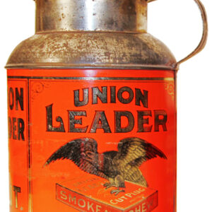 Union Leader Tobacco Laser Cut Out Reproduction Cigar Sign 9.5"x16"