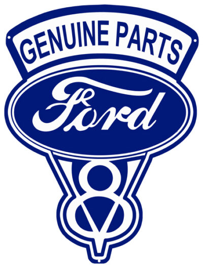 Ford Parts Laser Cut Out Reproduction Garage Shop Metal Sign 18"x21.5"