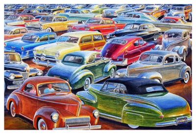 Hot Rod Collection Reproduction Garage Shop Sign By Jack Schmitt 12x18