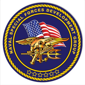 Navy Special Forces Military Metal Sign Rudy Edwards 14x14 Round