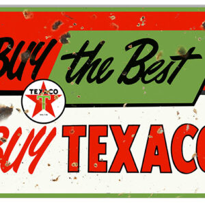 Texaco Gasoline Reproduction Motor Oil Metal Sign 18x30