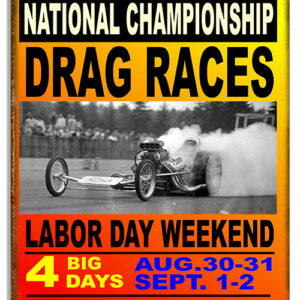 Oklahoma Drag Races Reproduction Motor Speedway Metal Sign  12x18