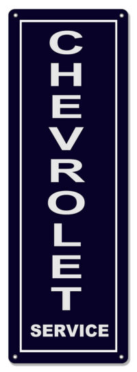 Chevrolet Service Sign 9x24  .040 Aluminum Sign Large Format Reproduction RVG1435L