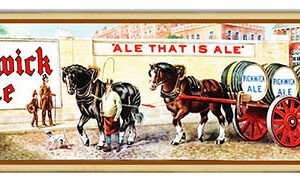 Picwick Ale 1890 Reproduction Metal Sign 12x36