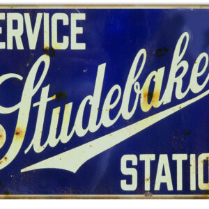 Studebaker Gas Station Reproduction Garage Shop Metal Sign 18"x30"