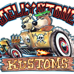 Jellystone Kustoms By Artist Ben Mitchell Metal Sign