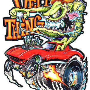 Vett Thing By Artist Ben Mitchell Metal Sign