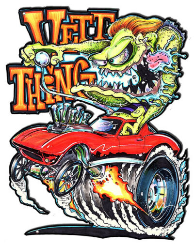 Vett Thing By Artist Ben Mitchell Metal Sign