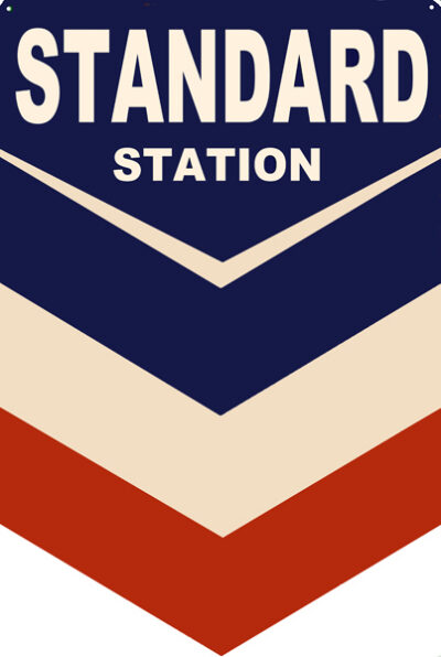 Standard Oil Service Station Reproduction Metal Sign 12x18 RVG2340