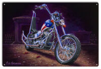 American Chopper Metal Sign By Eric Herrmann 12x18