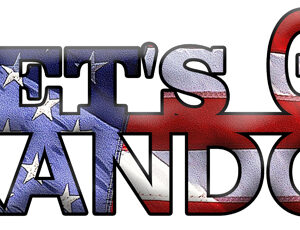 Let's Go Brandon 22g Metal Cut Out 17.5x6.5