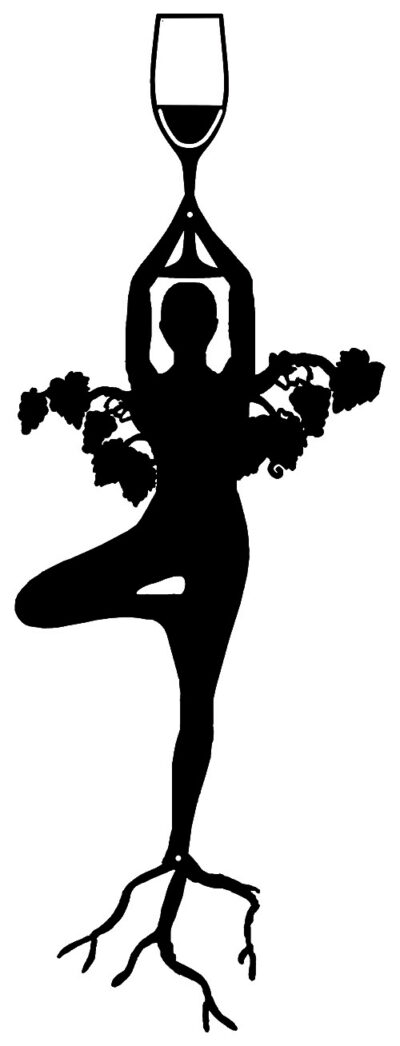 Wine Lady Laser Cut Out Wall Décor Silhouette Metal Sign 12x33.5