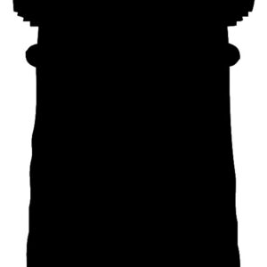 Lighthouse Laser Cut Out Wall Décor Silhouette Metal Sign 8x29.5