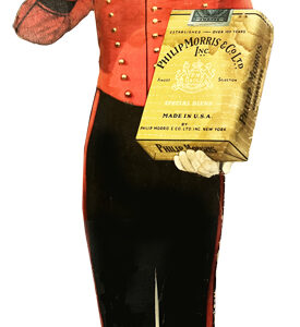 Philip Morris Cigarette Guy Laser Cut Out