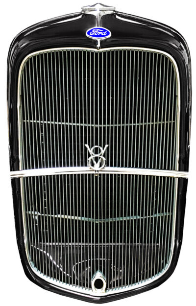 Ford Grill Laser Cut Out Hot Rod Sign