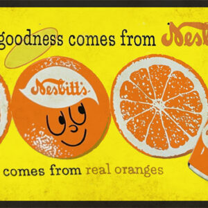 Nesbitt's Reproduction Metal Sign