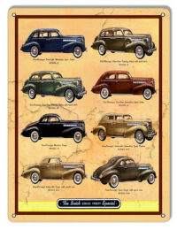 Buick Automobiles Garage Art Reproduction Man Cave Metal Sign