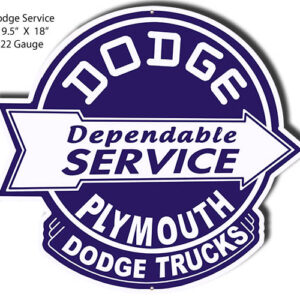Dodge Plymouth Laser Cut Out Garage Shop Metal Sign 18x19.5