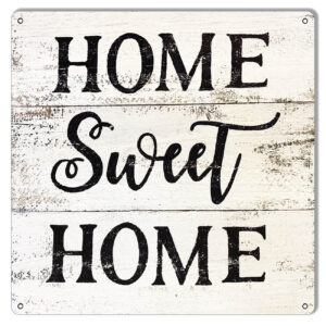 Home Sweet Home Country Reproduction Metal Sign
