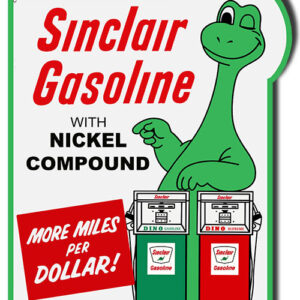 Sinclair Gasoline Cut Out Reproduction Motor Oil Metal Sign