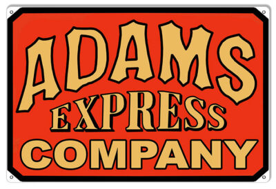 Adams Express Company Reproduction Metal Sign
