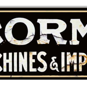 McKormick Farm Machines Reproduction Metal Sign
