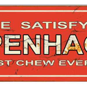 Copenhagen Chew Reproduction Vintage Cigar Metal Sign