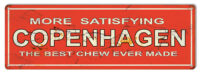 Copenhagen Tobacco Reproduction Vintage Large Cigar Metal Sign 8x24