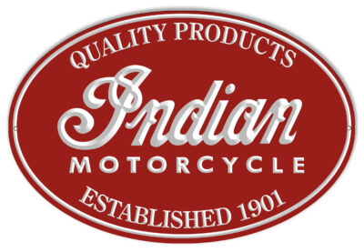 Indian Motorcycle 1901 Series Metal Sign