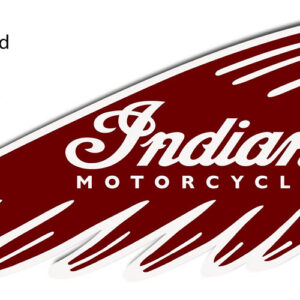Indian Motorcycle Indian Head Laser Cut Out Metal Sign