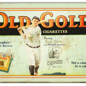 Old Gold Cigarettes Reproduction Vintage Cigar Metal Sign
