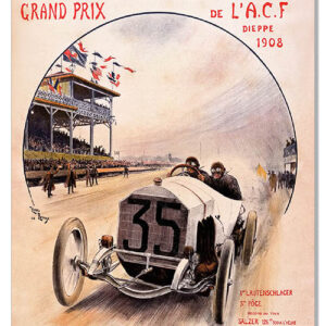 Mercedes Grand Prix Reproduction Large Motor Speedway Metal Sign16x24