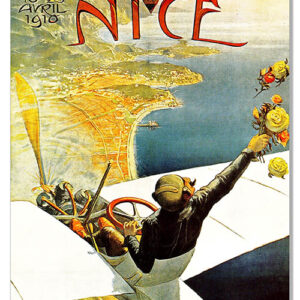 Meeting Aviation NICE Reproduction Large Airplane Metal Sign